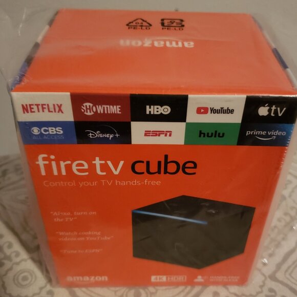 (NWT) Amazon Firetv Cube w/Alexa (2nd Gen) - Picture 1 of 8